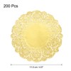 Unique Bargains Paper Disposable Tear-resistant Decorative Doilies - 2 of 4