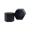 NicBex Modern Hexagon Coffee Table Set of 2,Wooden Center Table for Living Room,Bedroom,Office,Living Room Furniture - 4 of 4