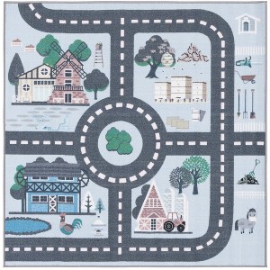 Kids Playhouse 200 KPH232 Power Loomed Rugs - Safavieh - 1 of 4