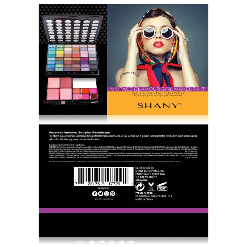 SHANY Glamour Girl All in One Teen Makeup Kit, 3 of 5