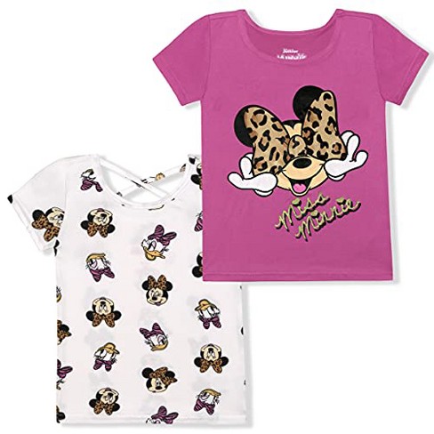 Textiel Trade Kid's Disney Minnie Mouse Leopard Print Wallet : Target