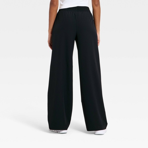 Pantalones de viaje tejidos de tiro medio para mujer - All In Motion™ 2