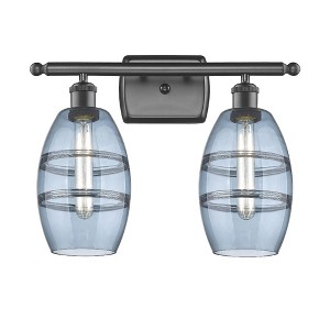 Vaz - 2 Light Bath Vanity In Industrial Style-9.13 Inches Tall and 15.88 Inches Wide - 1 of 1