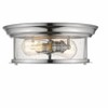 Z-Lite Sonna 2 - Light Flush Mount in  Chrome - image 4 of 4