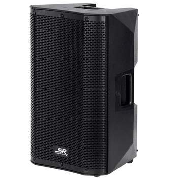 Monoprice SRD210 Powered Speaker  10in, with Class D Amp, Built-in Digital Sound Processor DSP, and Bluetooth Streaming, Portable and Lightweight
