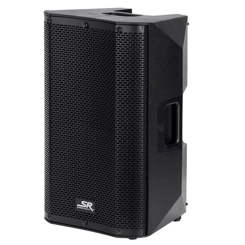 Monoprice SRD210 Powered Speaker  10in, with Class D Amp, Built-in Digital Sound Processor DSP, and Bluetooth Streaming, Portable and Lightweight, 1 of 7