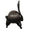 Bintiva Stability Ball Chair, Adult, Black/Black - 2 of 3