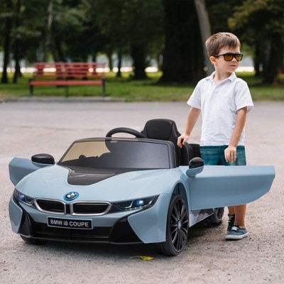 BMW I8 Coupe Blue 6V Electric Ride-On Car with Remote Control