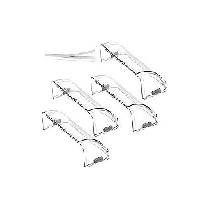 Adjustable Magnetic Air Deflector for Sidewall and Ceiling Registers and Vents, 4 Pack - 1 of 4