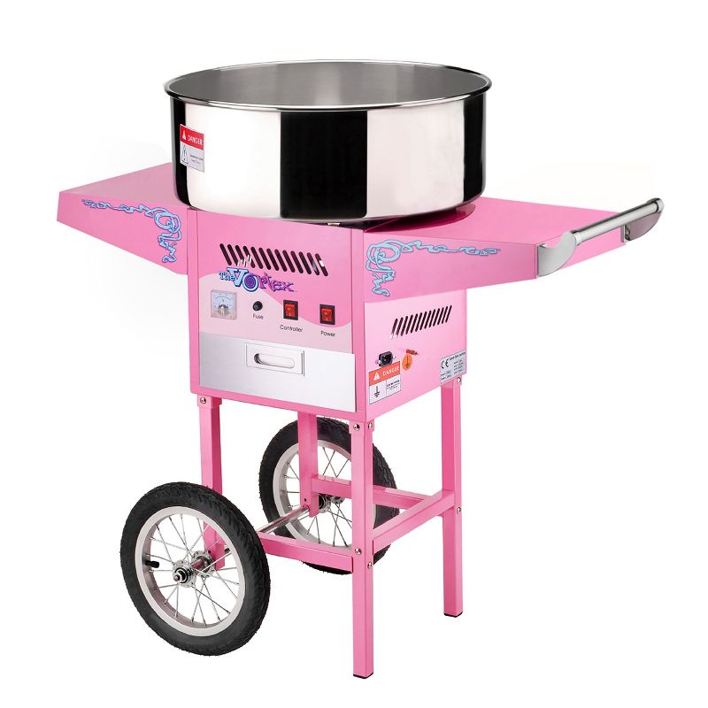 Great Northern Cotton Candy Machine With Cart - Pink, 1 of 7