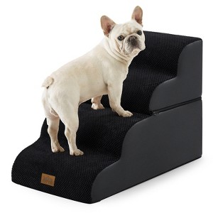 Cozy Kiss Modular Foam Pet Stairs, Portable Dog Steps for Couch and Bed with Removable Design - 1 of 4