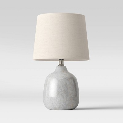 Threshold™ Ceramic Table Lamp (Gray)