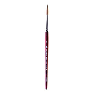 Princeton Series 3950 Velvetouch Mixed Media Brushes, Long Round - 1 of 1