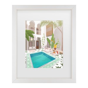 Trademark Fine Art - Petra Lizde  Riad Matted Framed Art - 1 of 4