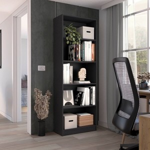 NicBex Bookcases for Living Room Modern 4-Shelf Home Bookcase Display Unit Bookshelf for Home Office, and Bedroom Storage - 1 of 4