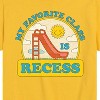 Boys' - Instant Message - My Favorite Class Is Recess Short Sleeve Graphic T-Shirt - 2 of 4
