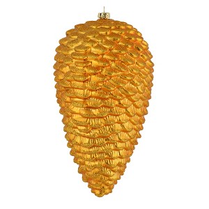 Vickerman Matte Glitter Pinecone Christmas Ornament - 1 of 3