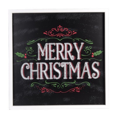 Transpac Large Wood Merry Christmas Decor Home Decorations Christmas