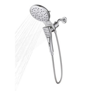 Moen Chrome Metal 8 settings Showerhead Combo 1.75 gpm - 1 of 1