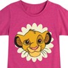Girls' - Disney - Simply Simba Fitted Short Sleeve Graphic T-Shirt - 2 of 4