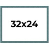PosterPalooza | Simple Blue Picture Frame - UV Acrylic, Backing Board, Hanging Hardware Included - 2 of 4
