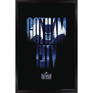 Trends International DC Batman: Caped Crusader - Gotham City Framed Wall Poster Prints - 1 of 4