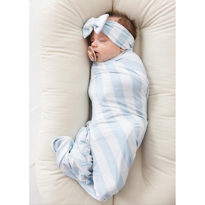 Stretchy Swaddle | Cotton Candy Stripes | Charlie Lou Baby