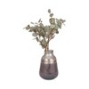 Modern Glam Glass Vase - Handcrafted Decorative Glass Flower Vase for Home, Office, Bedroom & Living Room - Elegant Finish - 3 of 4