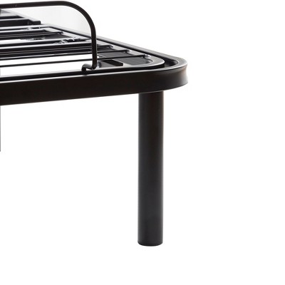 Queen Black Metal Adjustable Bed Frame with Wireless Remote
