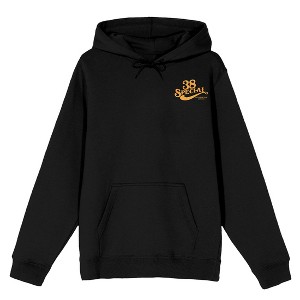 38 Special Rockin' Into The Night Adult Black Long Sleeve Hooded Sweatshirt - 1 of 4