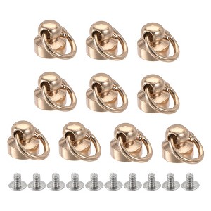 Unique Bargains Brass DIY Corrosion-Resistant Dressing Table Cabinet Knobs 20 Pcs - 1 of 4