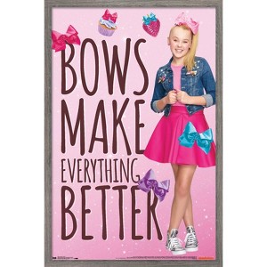 Trends International JoJo Siwa - Bows Framed Wall Poster Prints - 1 of 4