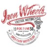 Men's Lost Gods Iron Wheels Speedway Moto Club Distressed T-Shirt - 2 of 4