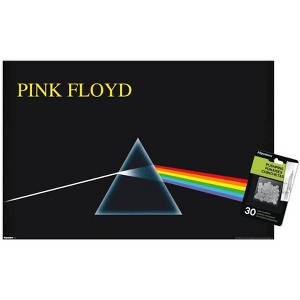 Trends International Pink Floyd - The Dark Side Of The Moon Logo Unframed Wall Poster Prints - 1 of 4