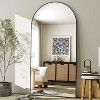 30x71 inch Wall Mount Arched Full Length Mirror-Aluminum Alloy Frame High Definition - 2 of 4