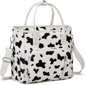 Lunch Bag for Women Men - Corduroy Lunch Tote Bag Reusable Insulated Lunch Box Portable Large Bags for Work Picnic or Travel - 1 of 4