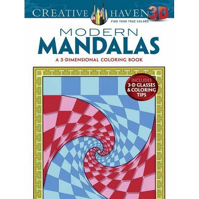 Modern Mandalas - (Adult Coloring) by  Randall McVey (Mixed Media Product)