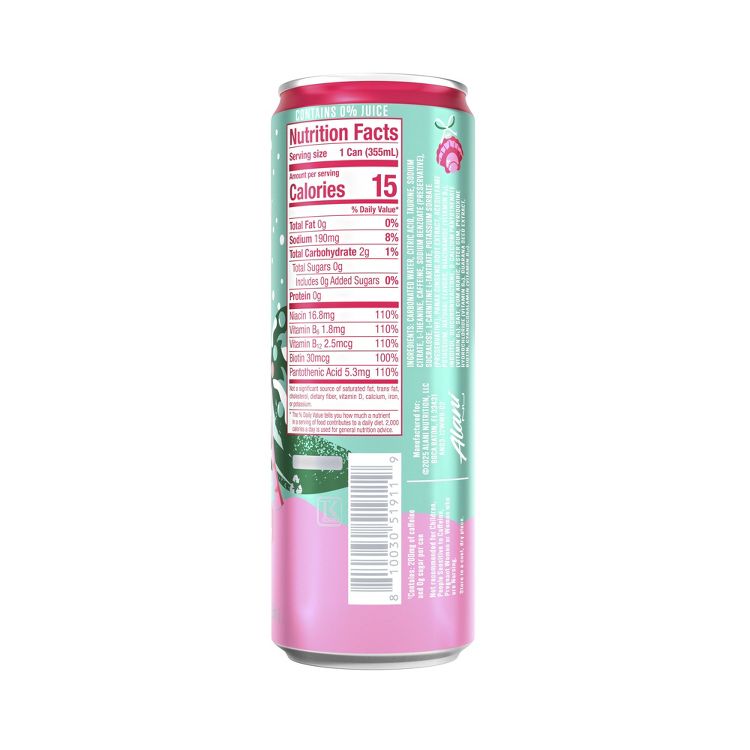 Alani Nu Winter Wonderland Energy Drink - 12 fl oz Can, 2 of 3