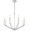 Elegant Lighting Enzo 8 light Chrome pendant - 4 of 4