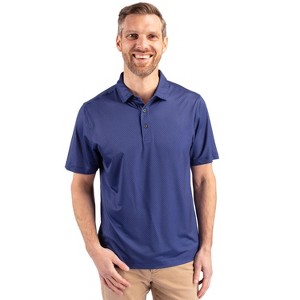 Cutter & Buck Pike Eco Tonal Geo Print Stretch Recycled Mens Polo - 1 of 2