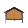 Kumasinova Outdoor Large Dog House with Porch,66.92" Cabin Wooden Dog Kennel for Backyard,Weatherproof Outdoor Dog House for Large Dogs up to 80 lbs - 4 of 4