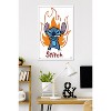 Trends International Disney Lilo & Stitch (2002) - Fire & Attitude Framed Wall Poster Prints - 2 of 4