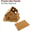 4E's Novelty 6 Foam Gingerbread House Kit Crafts (6 Pack) Bulk Christmas Crafts for Kids - DIY Holiday Activity Arts and Crafts - 3 of 4