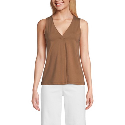 Lands' End Women's Lightweight Jersey Tank Top