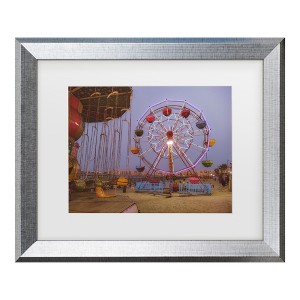 Trademark Fine Art - Ahmed Shehata Summer Fun Matted Framed Art - 1 of 4