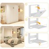 FUFU&GAGA Multifunctional Queen Size Murphy Bed White: Foldable Design, Ultimate Space Saving, Creating a Beautiful and Practical Home - 4 of 4