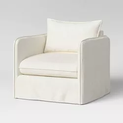 Berea Slouchy Lounge Chair with French Seams - Threshold™