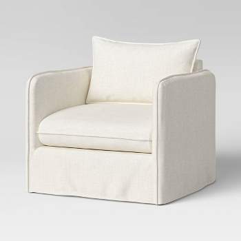 Berea Slouchy Lounge Chair with French Seams - Threshold™