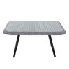 Modway Endeavor Outdoor Patio Wicker Rattan Square Coffee Table - 4 of 4
