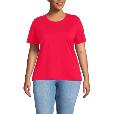 Lands' End Women's Relaxed Supima Cotton T-Shirt